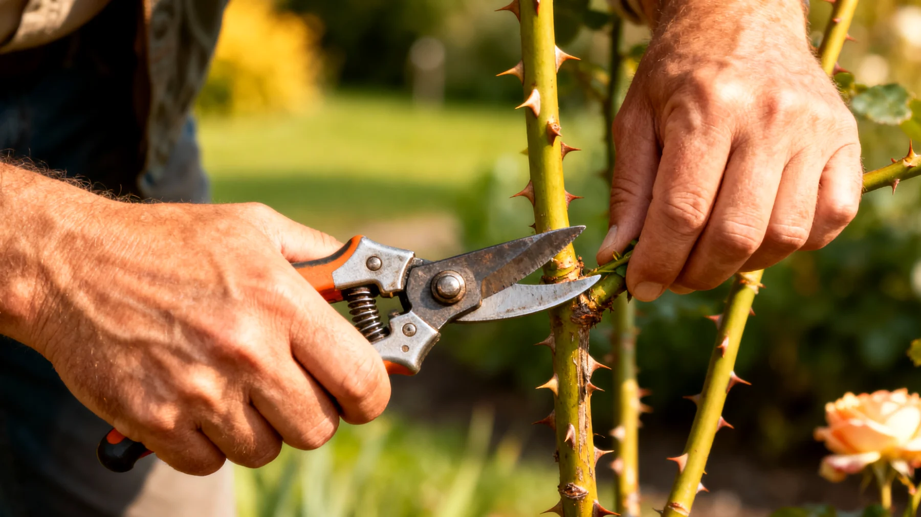 Potatore telescopico"