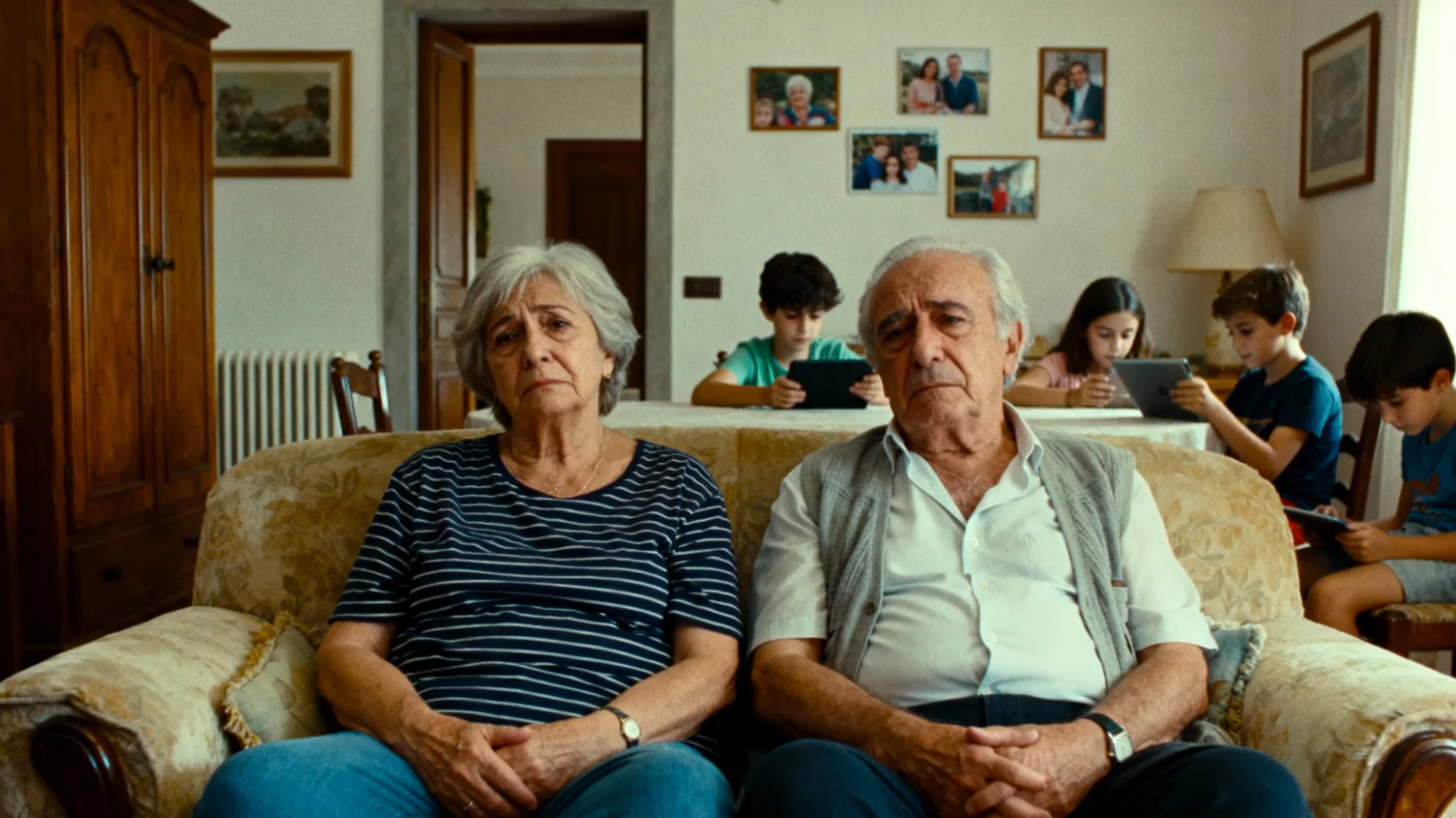 I nonni si sentono trascurati e soffrono perché i nipoti bambini, pur essendo ancora piccoli, mostrano già un distacco emotivo eccessivo, sembrano non cercarli spontaneamente e preferiscono stare da soli o con altre persone piuttosto che condividere momenti affettivi con loro"