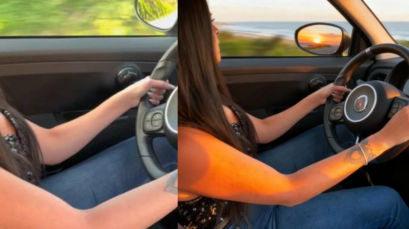 La macchina più bellaš #500abarth #cargirl #accelerazione #girldrive"